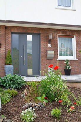 Hauseingang Ferienwohnung